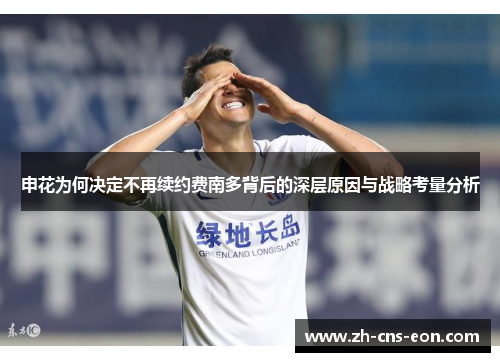 申花为何决定不再续约费南多背后的深层原因与战略考量分析